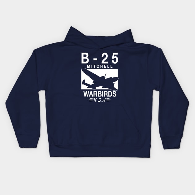 B-25 Mitchell Kids Hoodie by TCP